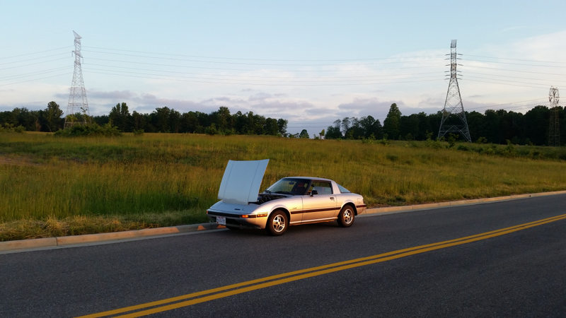 Picked a scenic area to stop at least